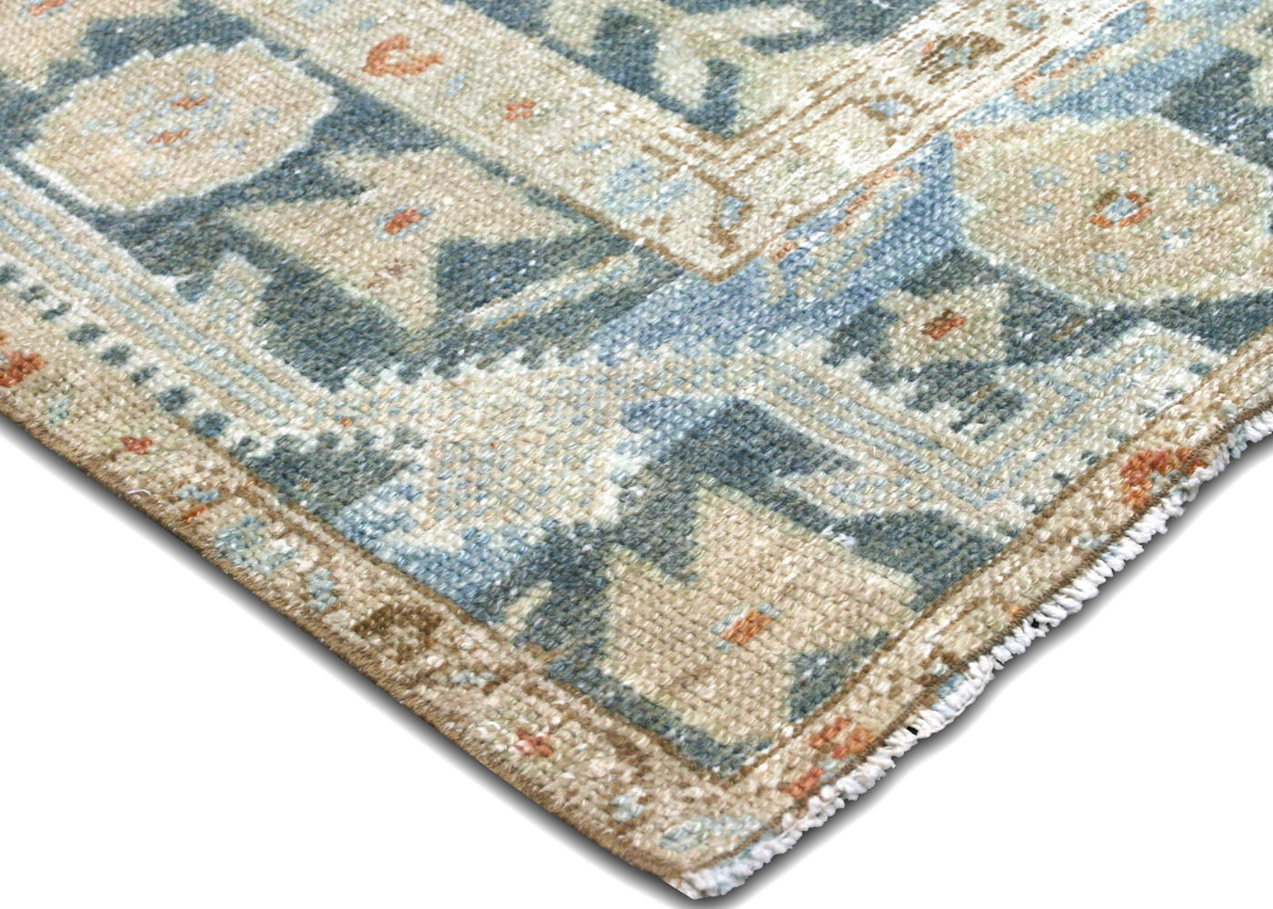 Semi Antique Persian Melayer Rug - 3'10" x 6'6"