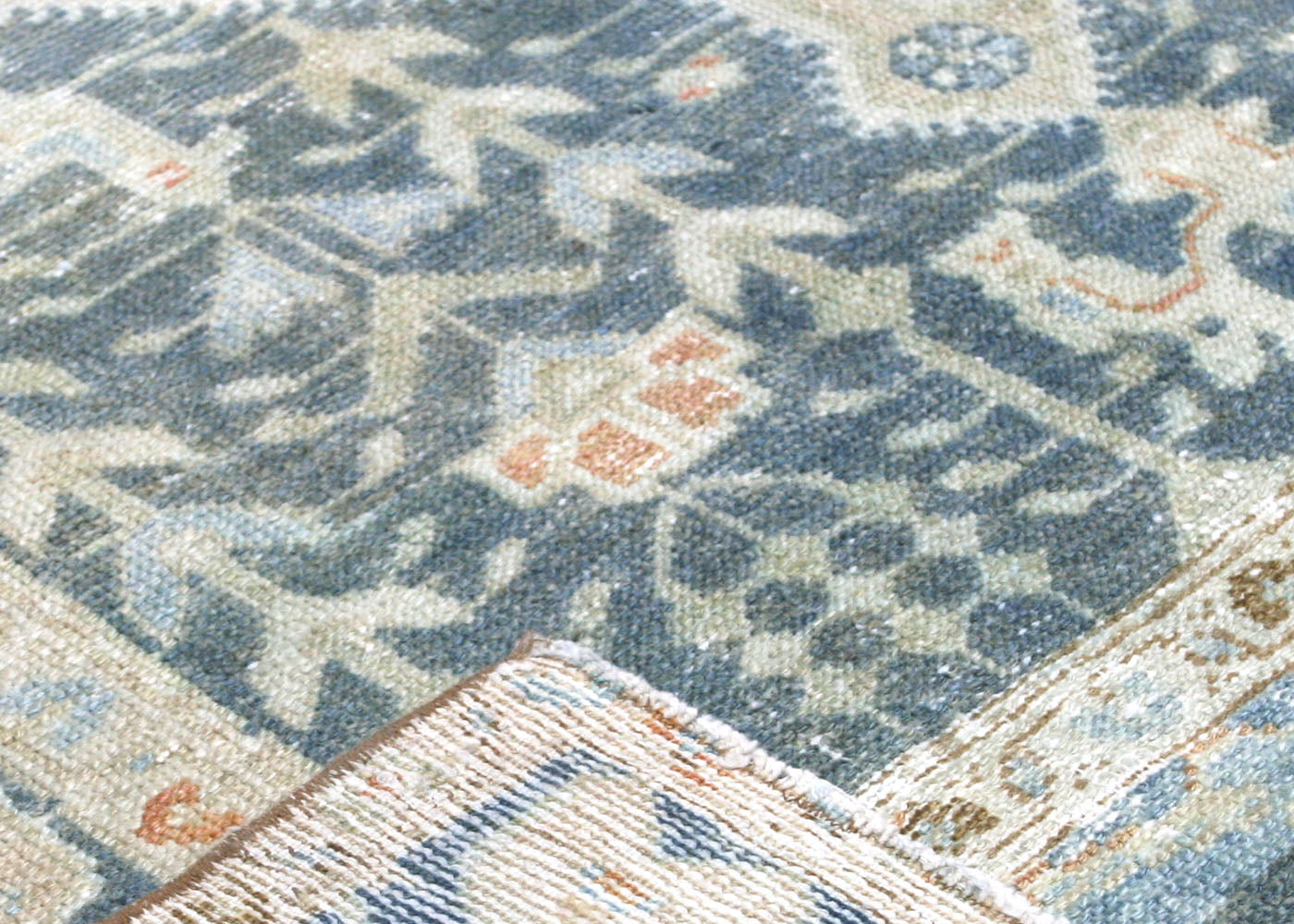 Semi Antique Persian Melayer Rug - 3'10" x 6'6"