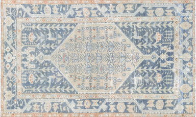 Semi Antique Persian Melayer Carpet - 3'10" x 6'6"