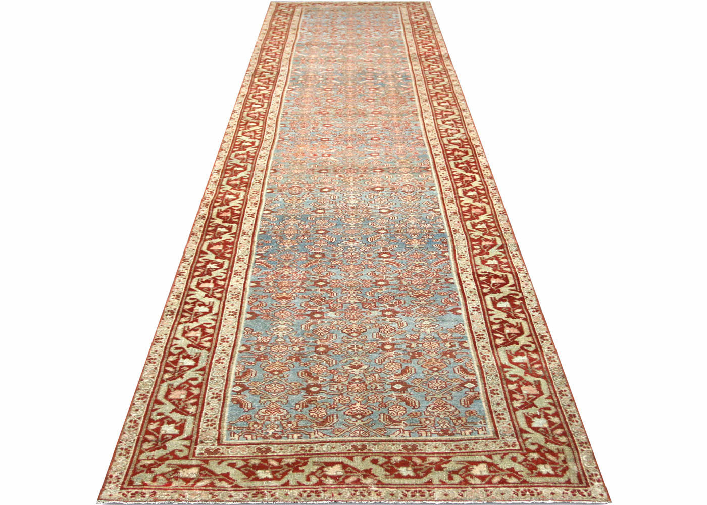 Semi Antique Persian Melayer Rug - 3'3" x 16'8"