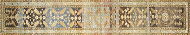 Semi Antique Persian Melayer Carpet - 3'3" x 18'