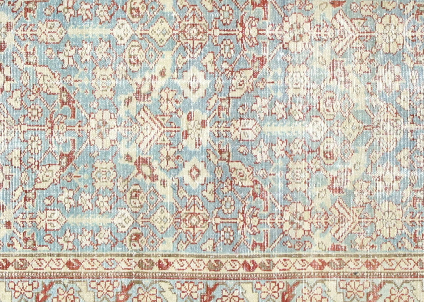 Semi Antique Persian Melayer Rug - 3'4" x 13'5"