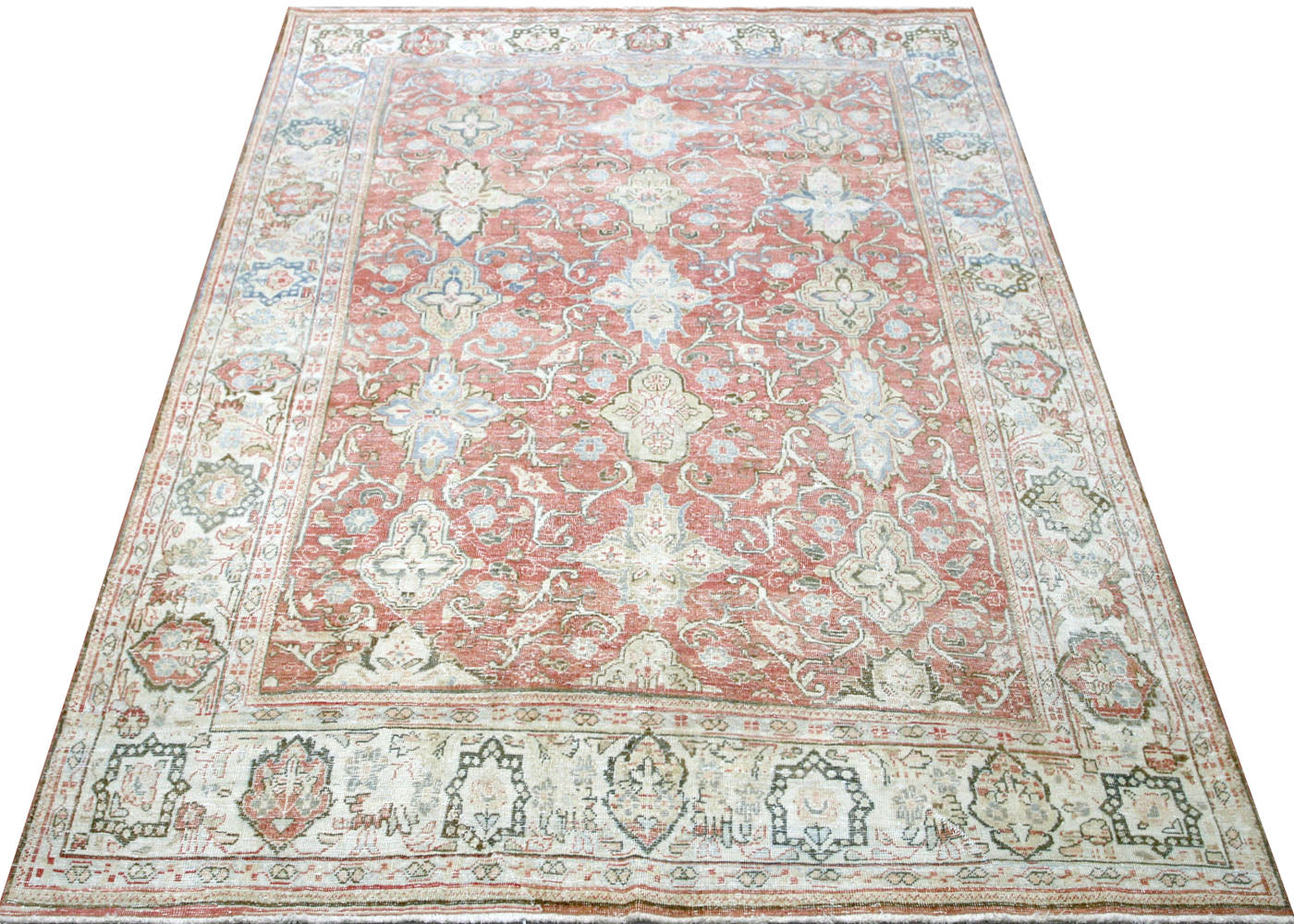 Antique Persian Mahal Rug - 6'10" x 10'1"