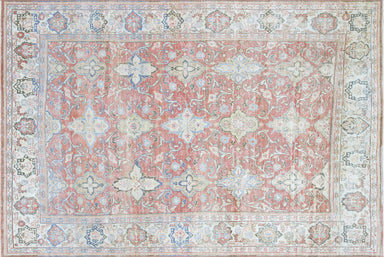 Antique Persian Mahal Carpet - 6'10" x 10'1"