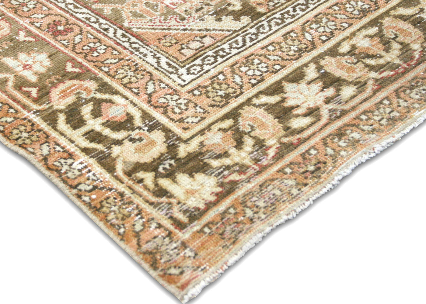Semi Antique Persian Melayer Runner - 3'4" x 16'11"