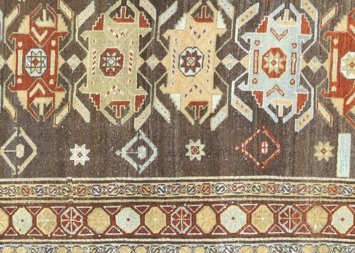 Semi Antique Persian Melayer Runner - 3'3" x 10'8"