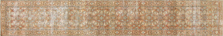 Semi Antique Persian Tabriz Carpet - 2'9" x 17'