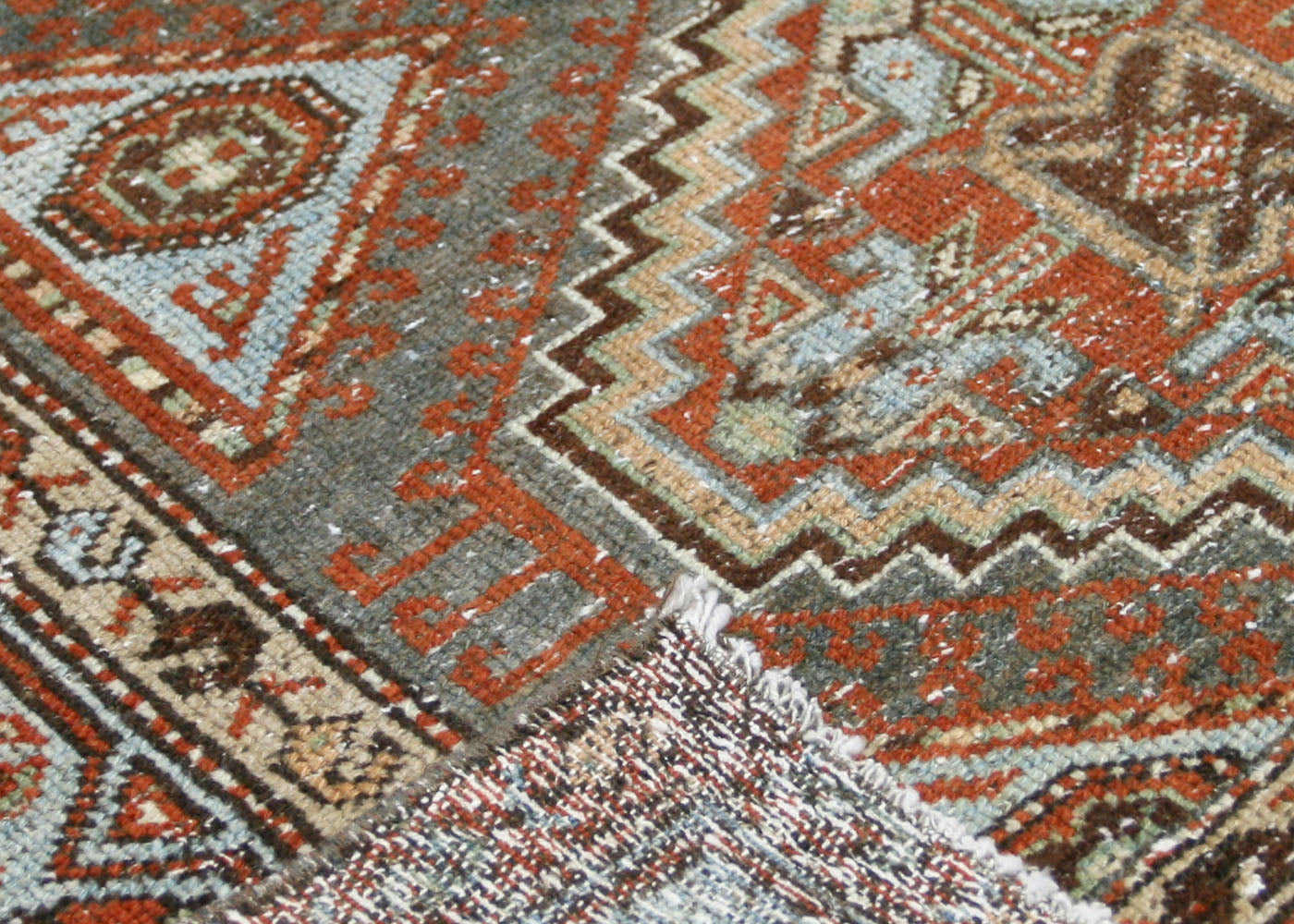 Semi Antique Persian Melayer Rug - 3'6" x 6'3"