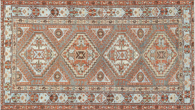 Semi Antique Persian Melayer Rug - 3'6" x 6'3"