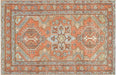 Semi Antique Persian Heriz Rug -3' x 4'8"