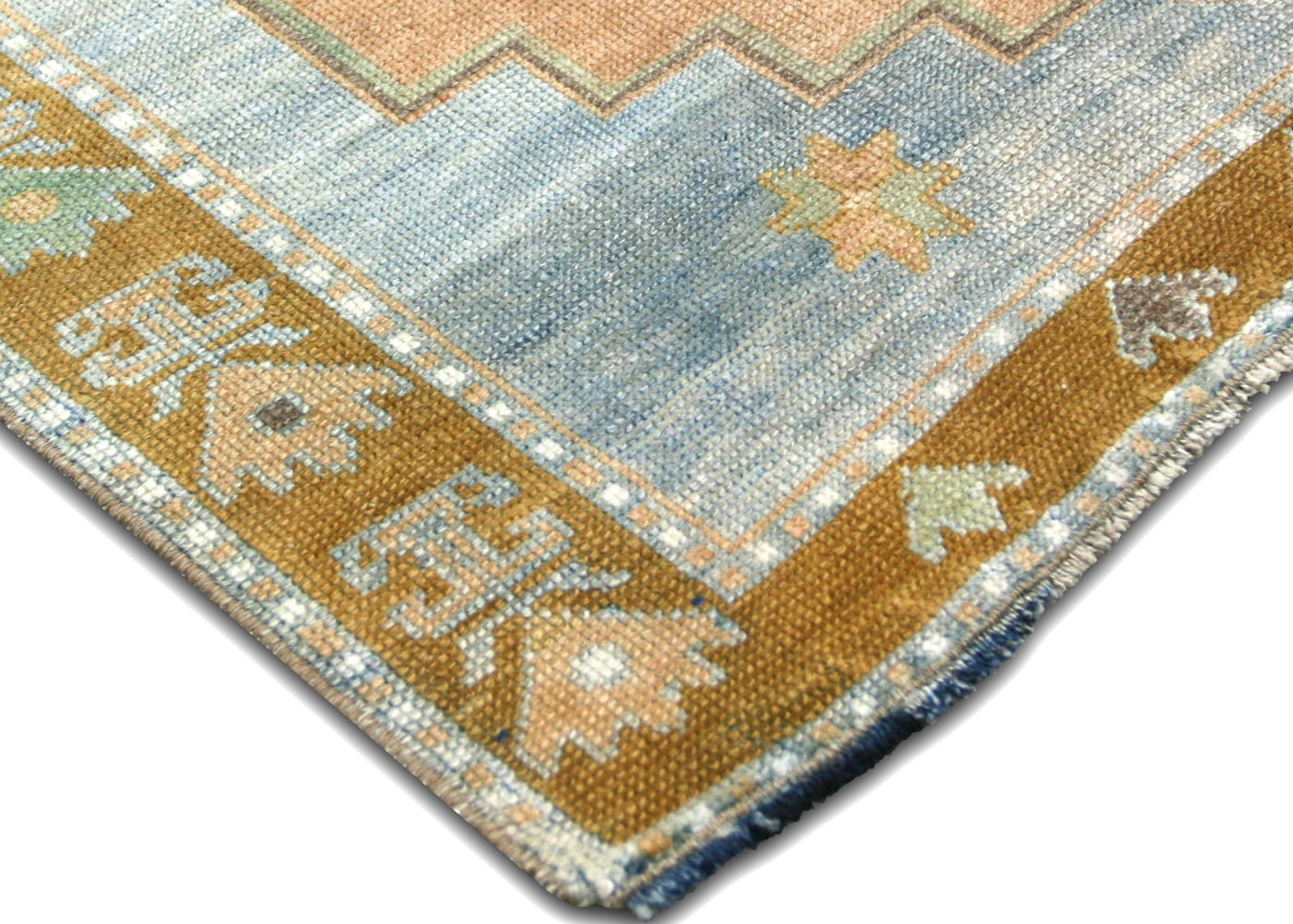 Semi Antique Persian Melayer Runner  - 3'5" x 11'7"