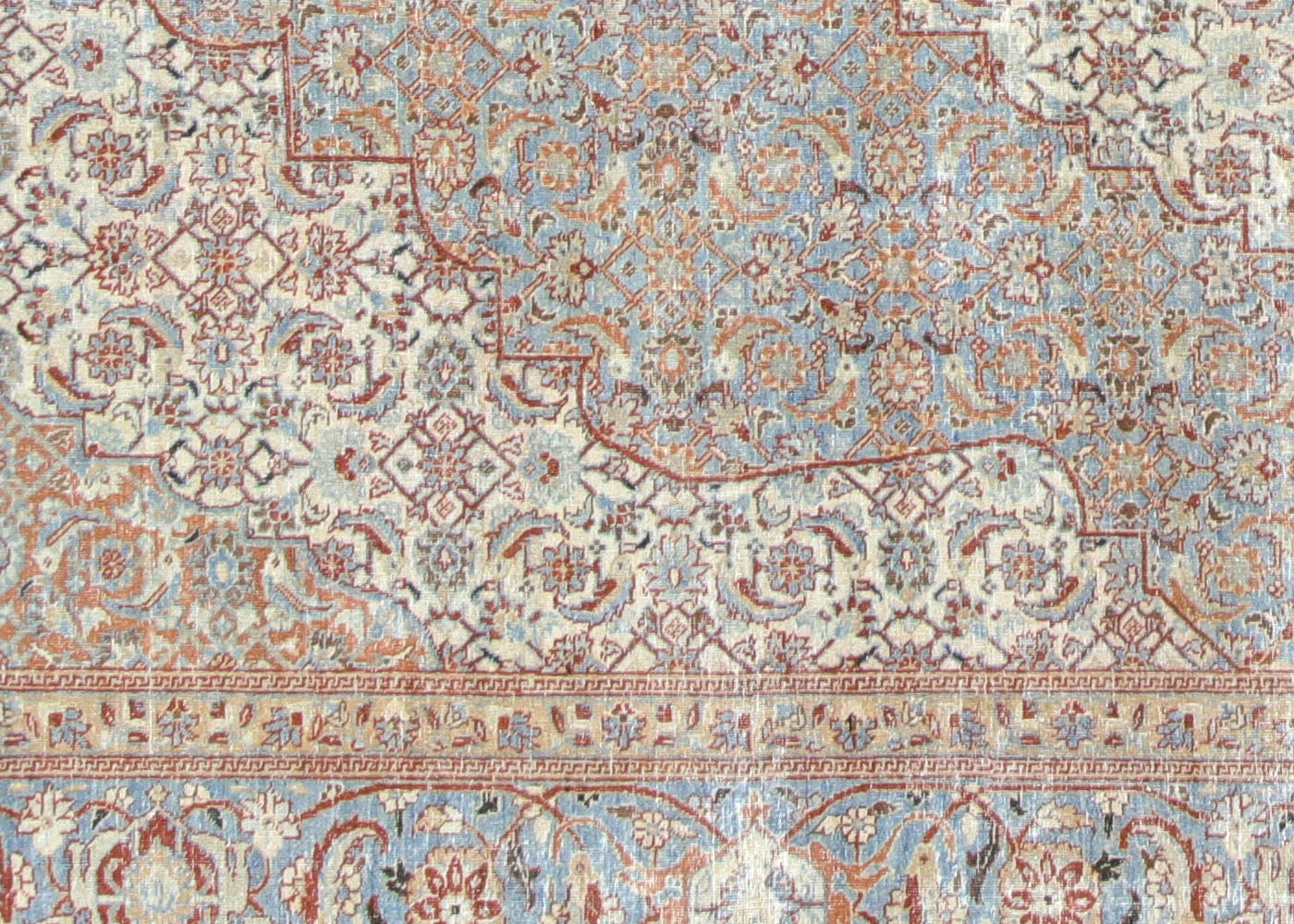 Antique Persian Tabriz Rug - 9'3" x 12'