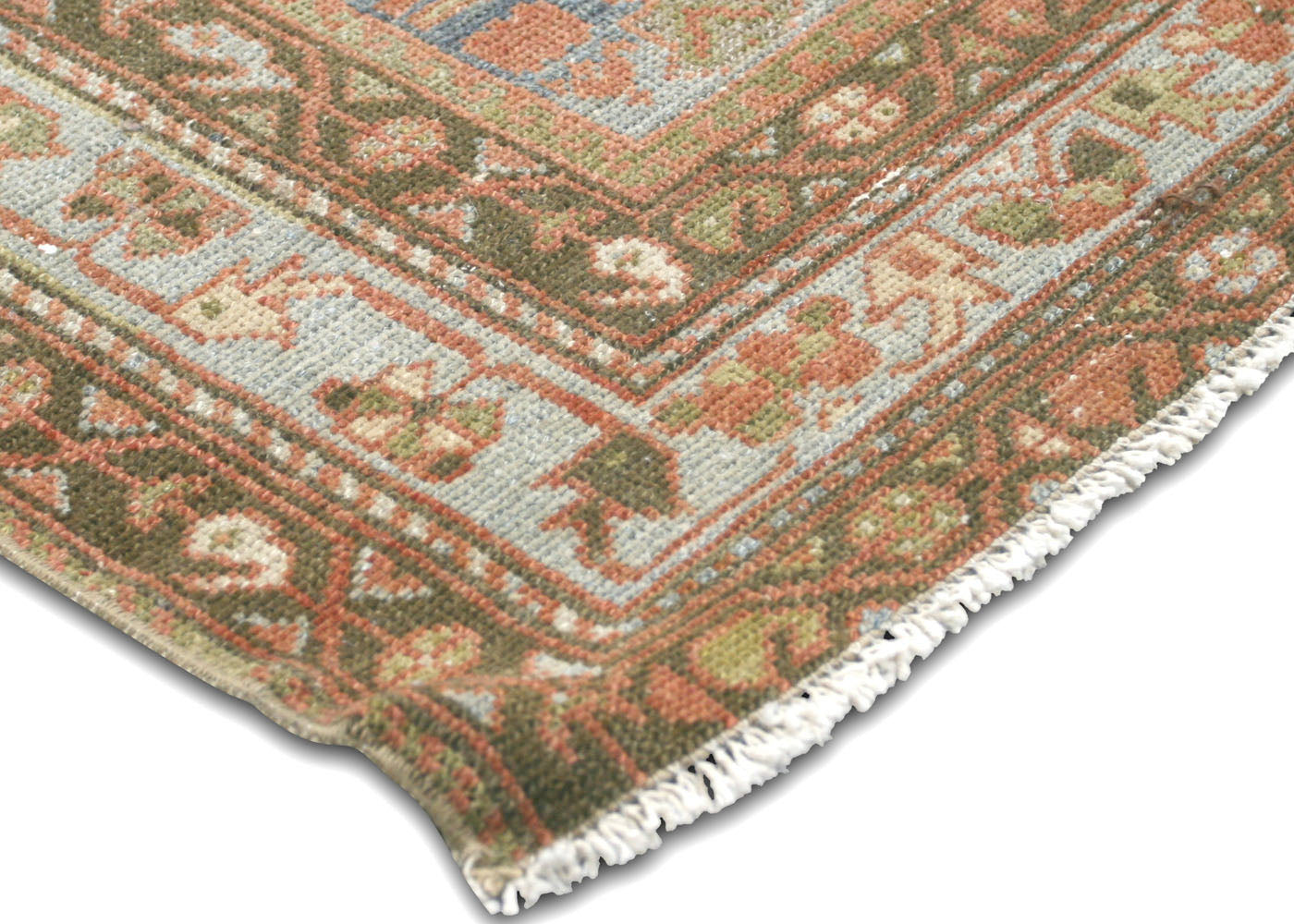 Semi Antique Persian Melayer Rug - 4'3" x 6'10"