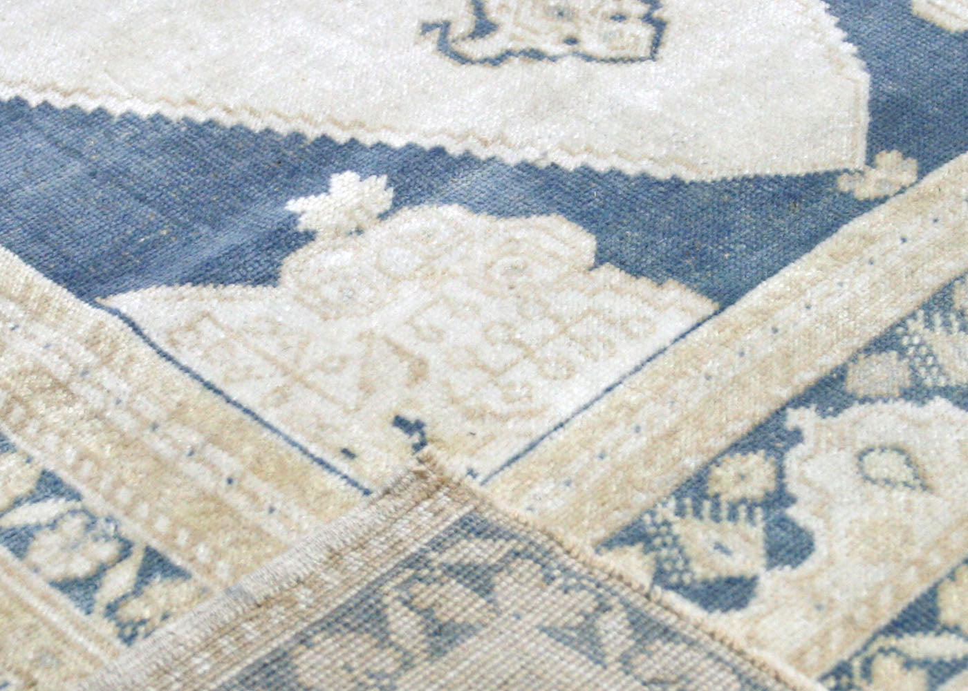 Vintage Turkish Oushak Rug - 4' x 6'8"