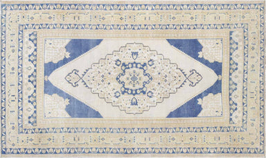 Vintage Turkish Oushak Rug - 4' x 6'8"