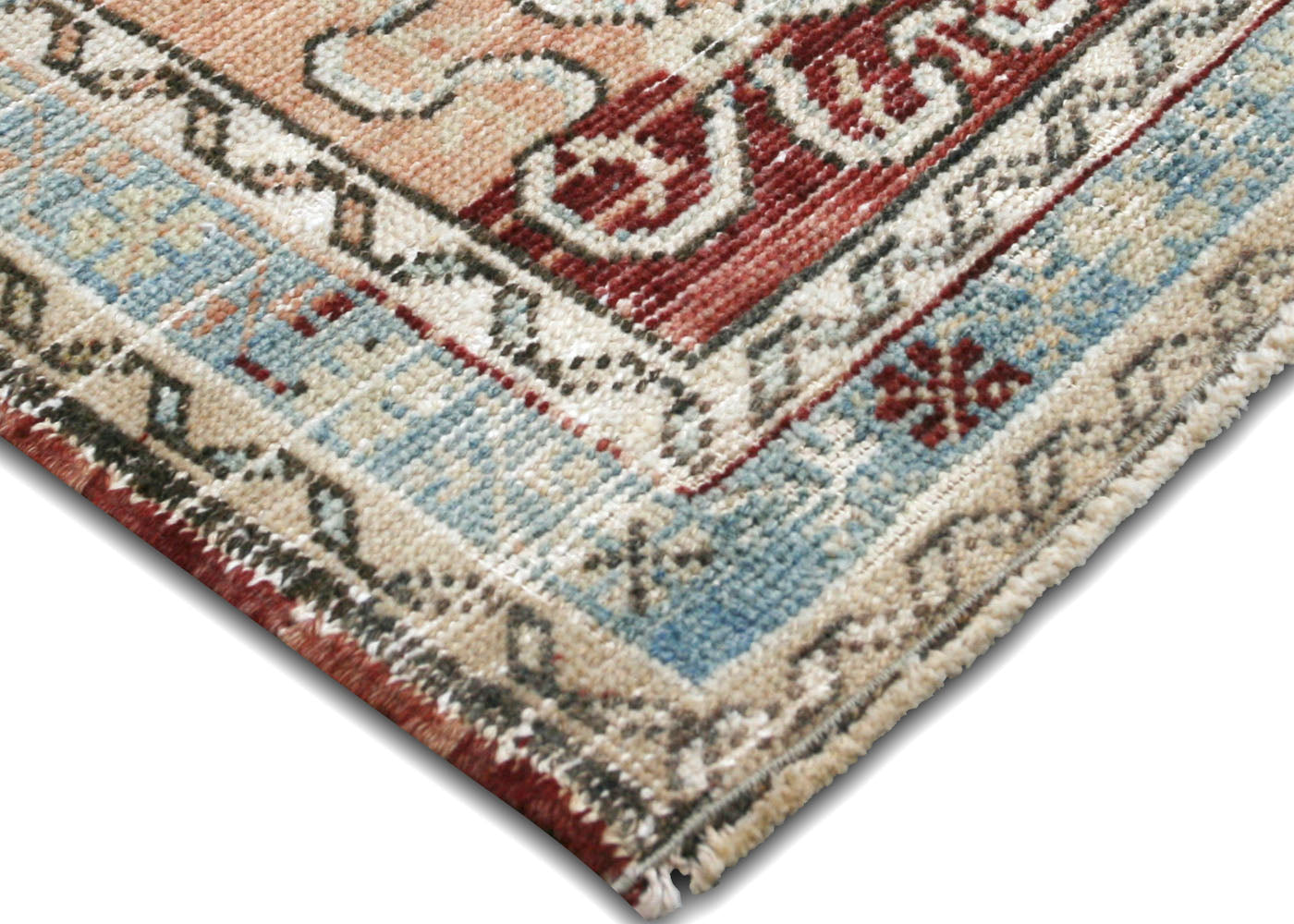 Vintage Turkish Oushak Rug - 3'3" x 5'7"