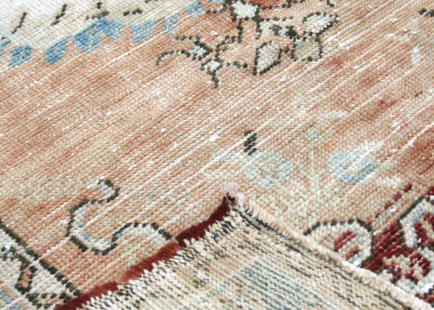 Vintage Turkish Oushak Rug - 3'3" x 5'7"