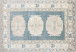 Vintage Turkish Oushak Carpet - 4'6" X 6'10"