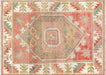Vintage Turkish Oushak Rug - 2'6' x 3'5"