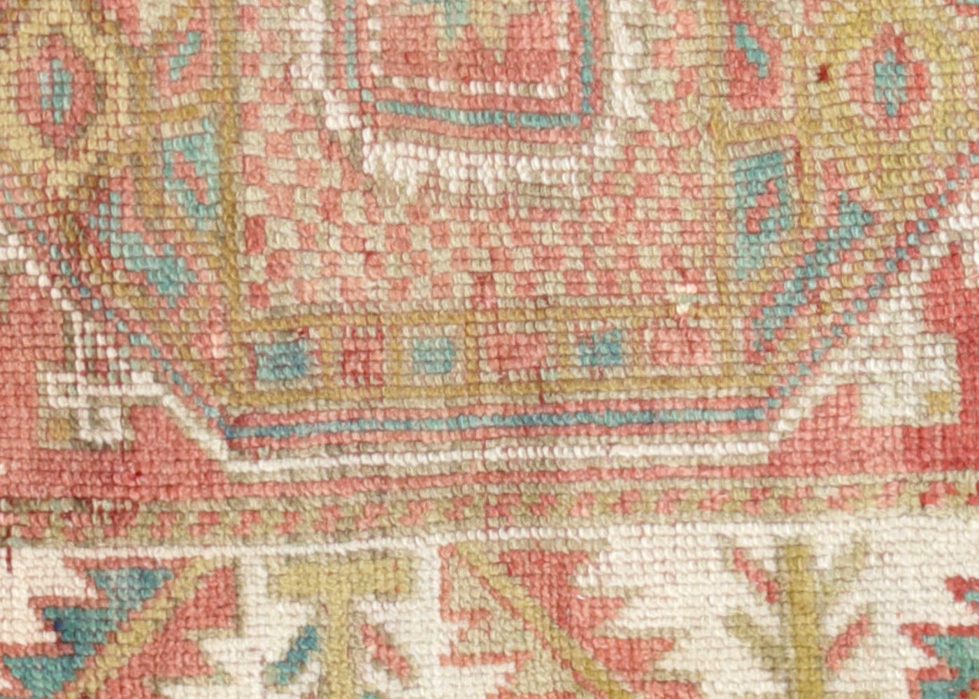 Vintage Turkish Oushak Rug - 2'6' x 3'5"