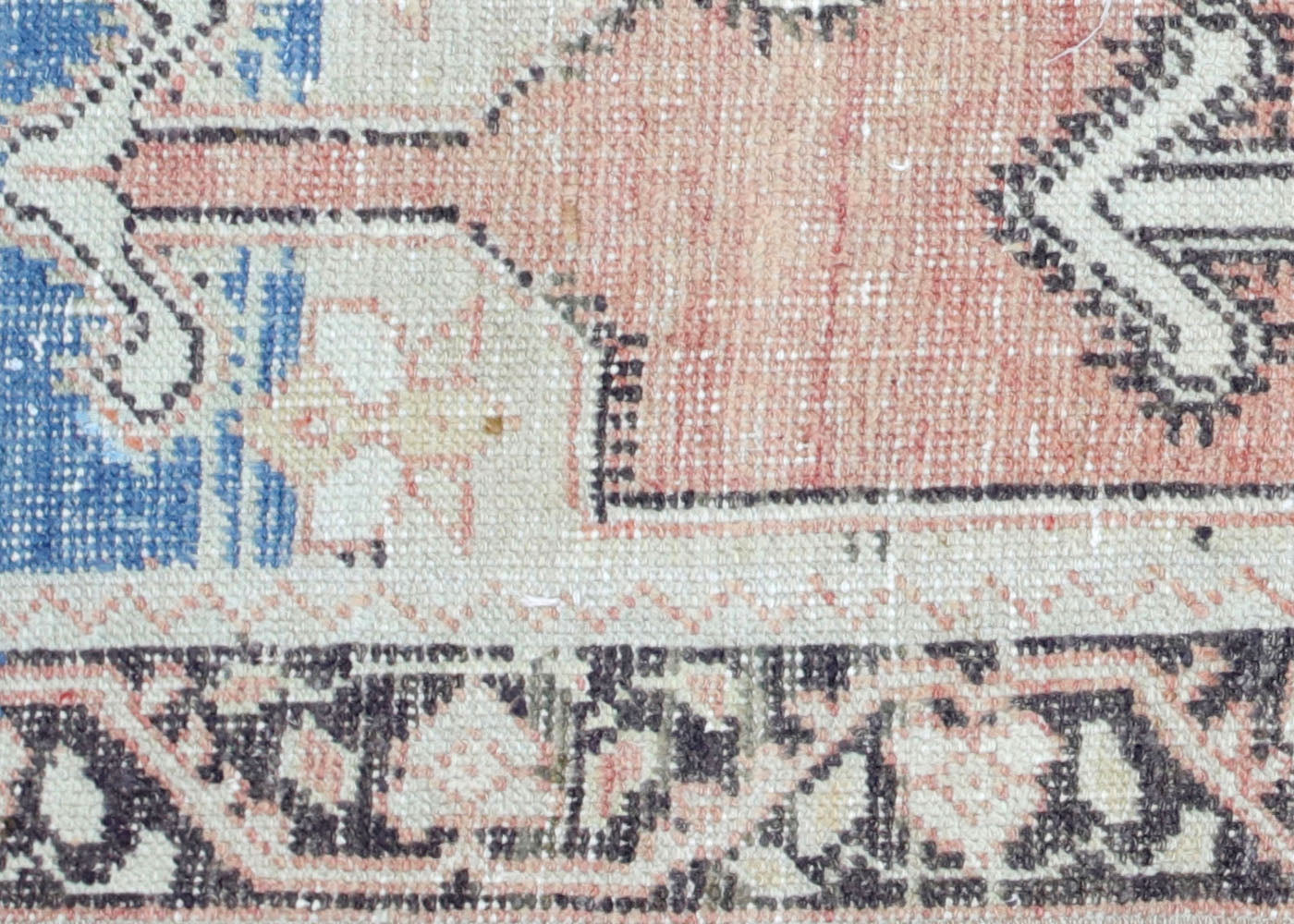 Vintage Turkish Oushak Rug - 4'5" x 7'9"