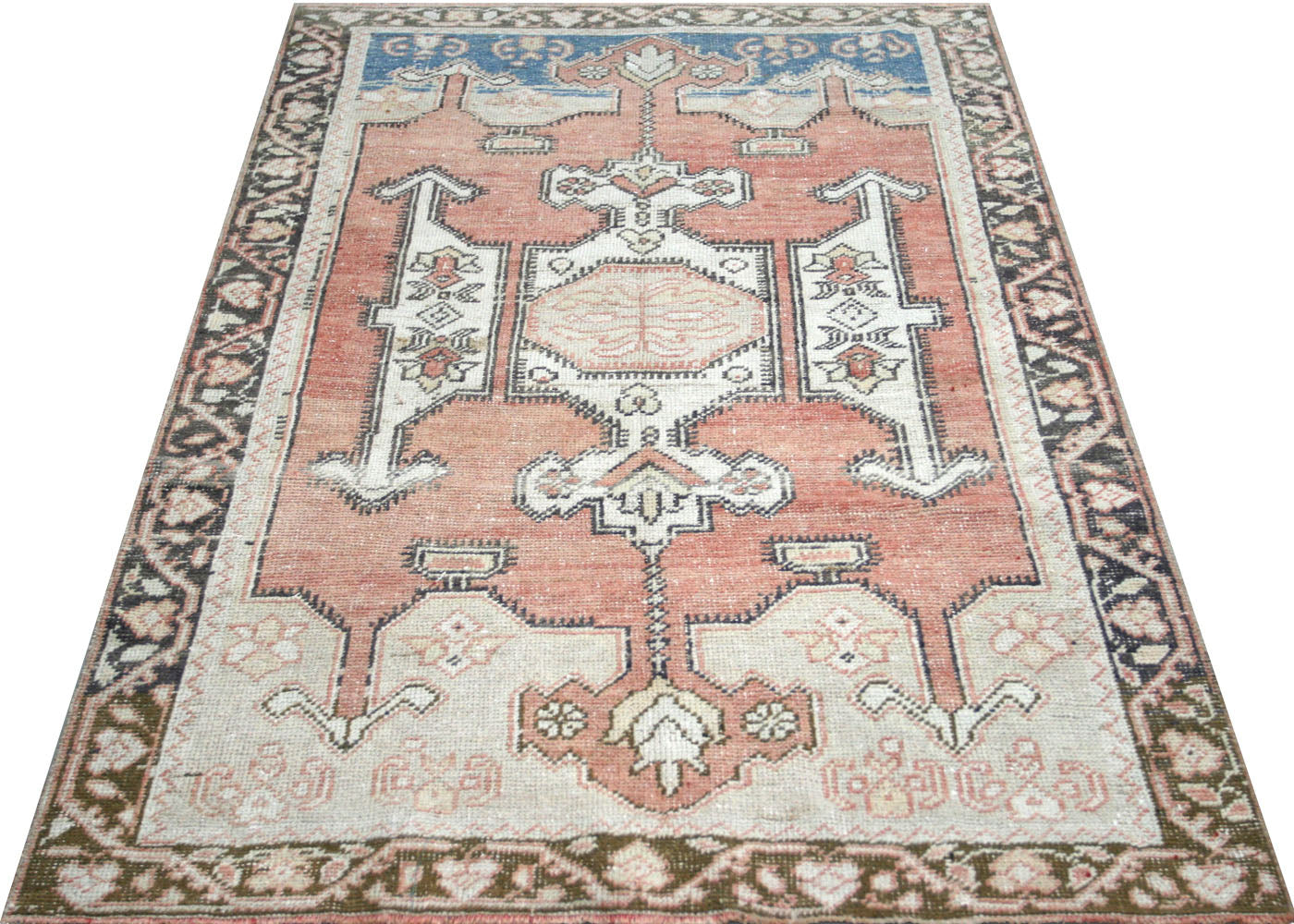 Vintage Turkish Oushak Rug - 4'5" x 7'9"