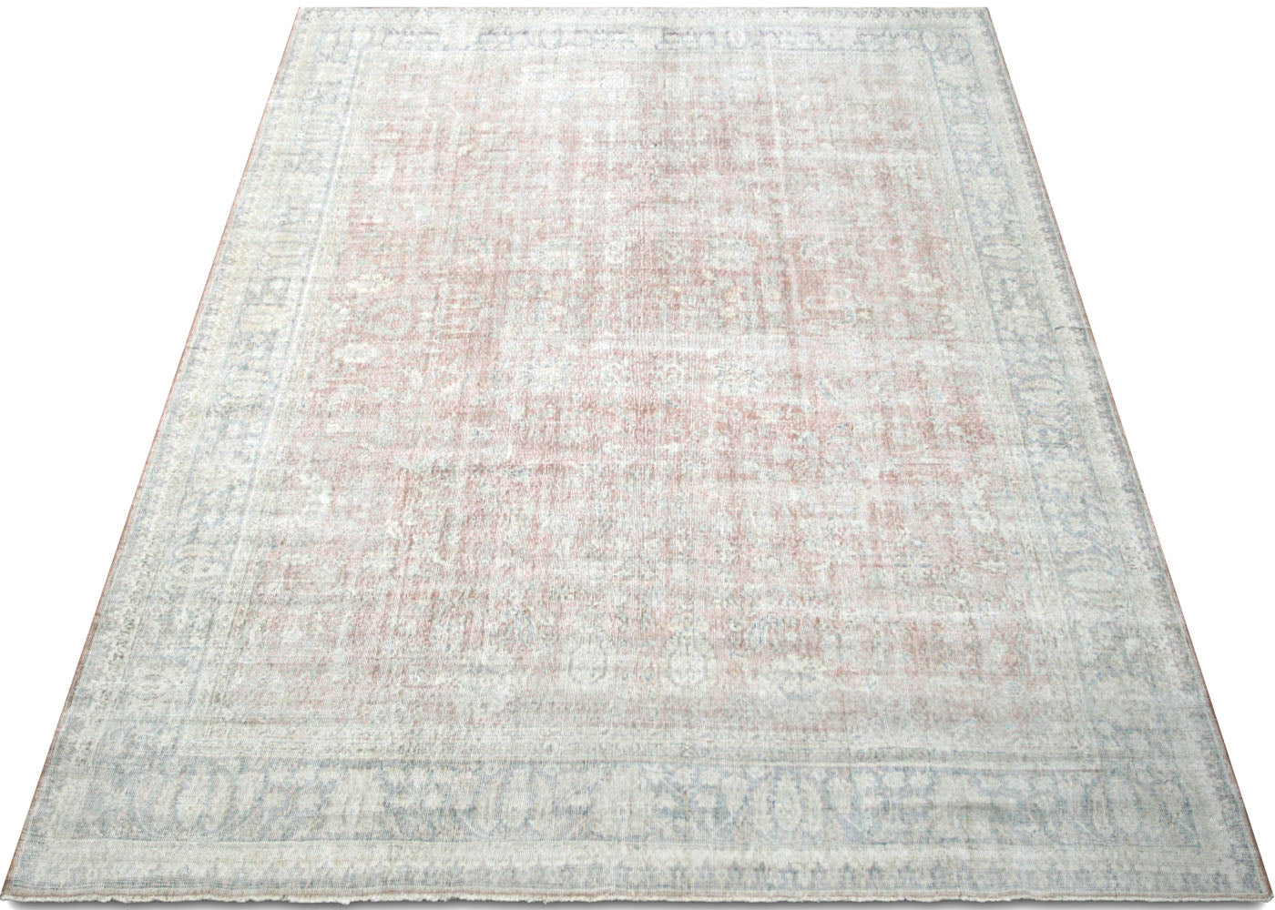 Vintage Turkish Oushak Rug - 8'10" x 11'5"