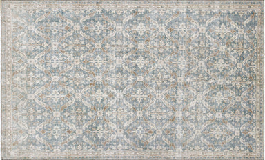 Vintage Turkish Oushak Rug - 5'2" x 8'6"