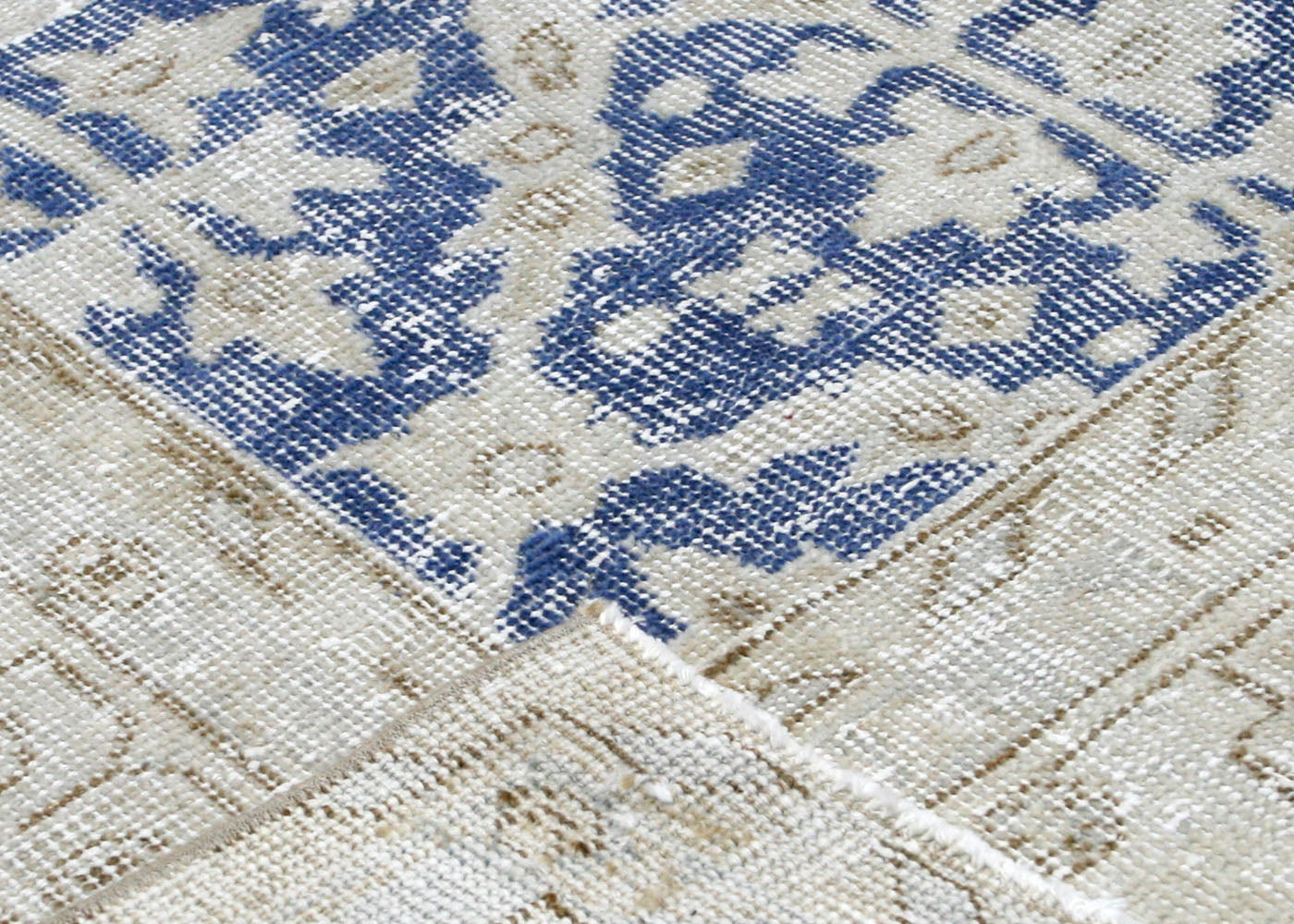 Vintage Turkish Oushak Rug - 5'2" x 8'4"