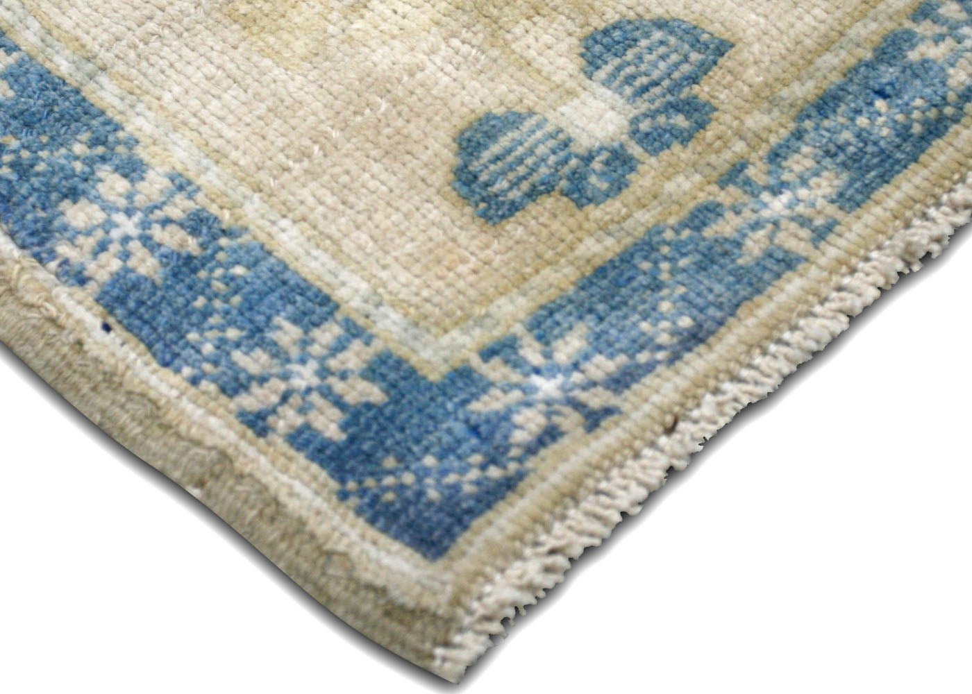 Vintage Turkish Oushak  Yastic- 1'10" x 2'