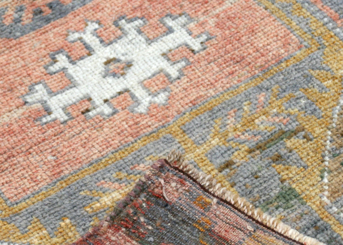 Vintage Turkish Oushak Yastic - 1'6" x 3'4"