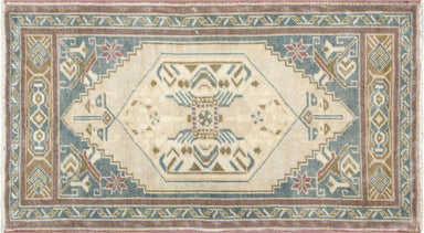 Vintage Turkish Oushak Yastic - 1'9" x 3'3"