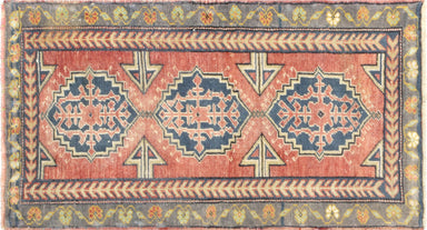 Vintage Turkish Oushak Yastic - 1'9" x 3'2"