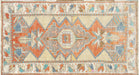 Vintage Turkish Oushak Yastic - 1'8" x 3'