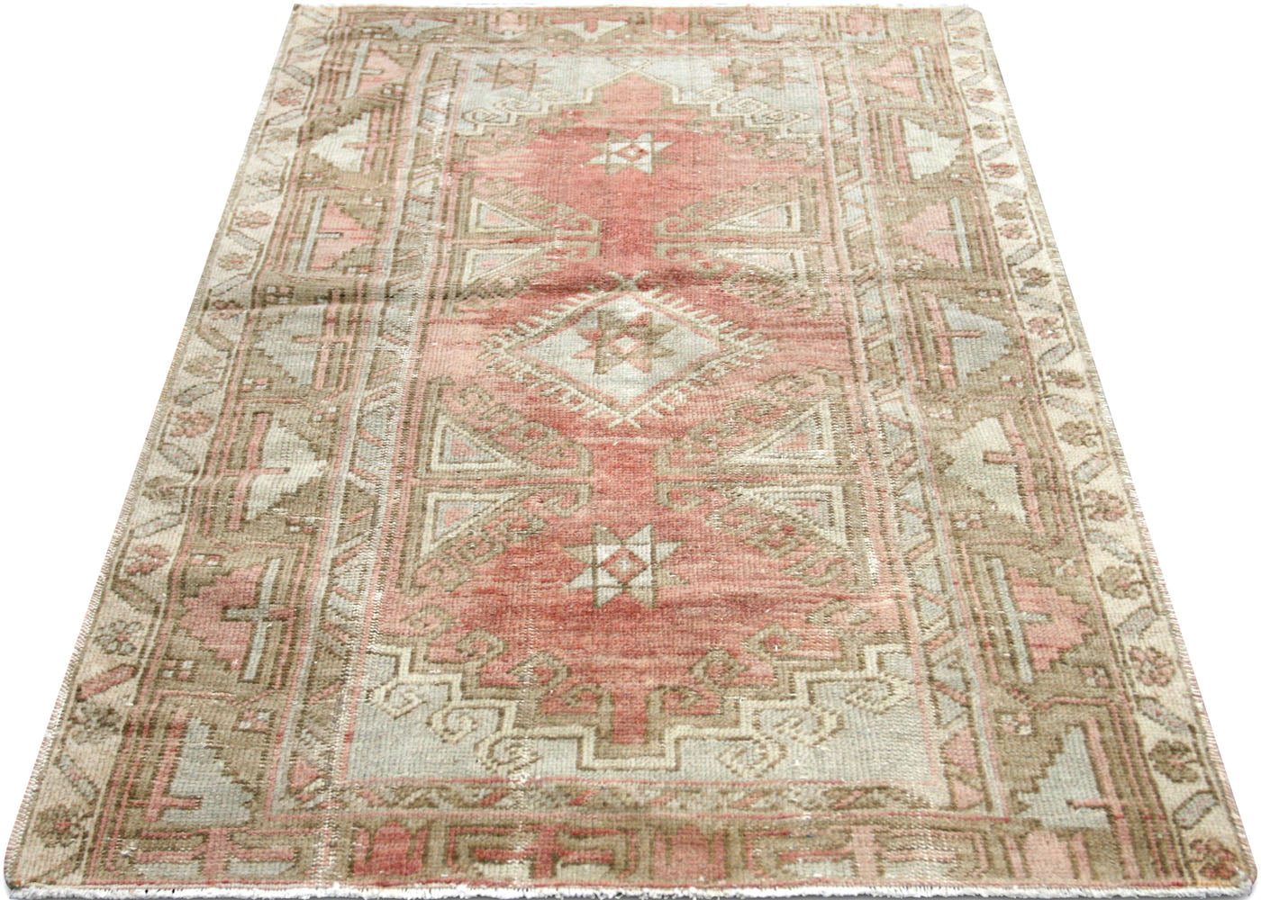 Vintage Turkish Oushak Rug - 3' x 5'
