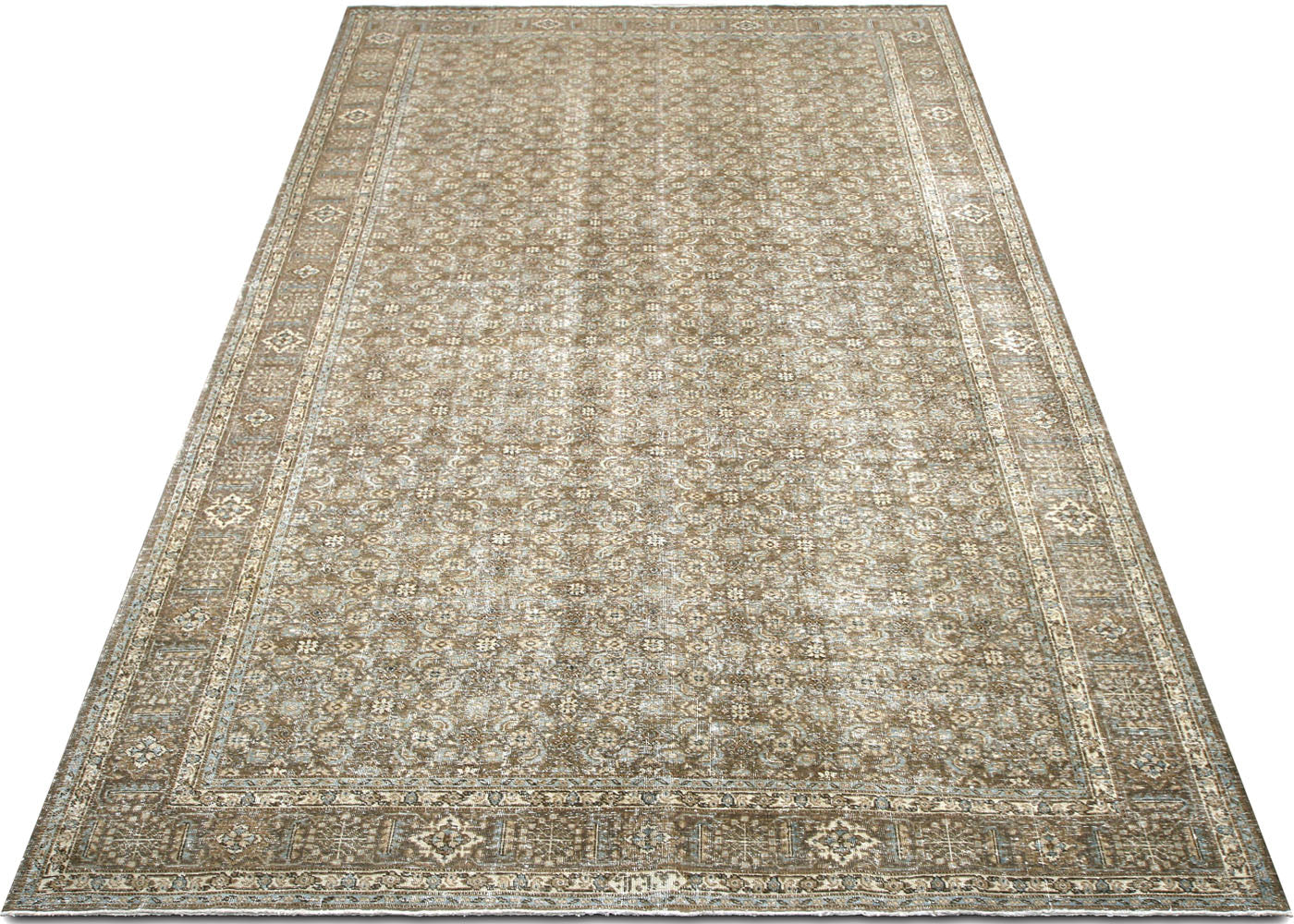 Antique Persian Tabriz Rug - 8'1" x 15'4"