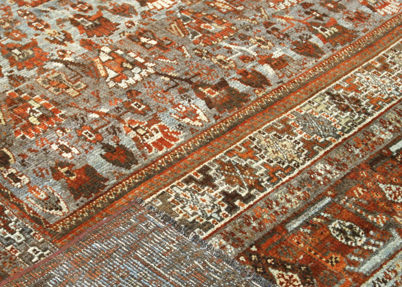 Antique Persian Shiraz Rug - 8'1" x 11'9"