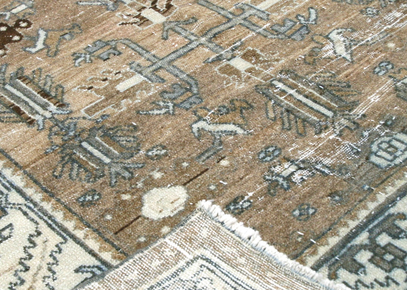 Vintage Persian Melayer Rug - 3'5" x 6'2"