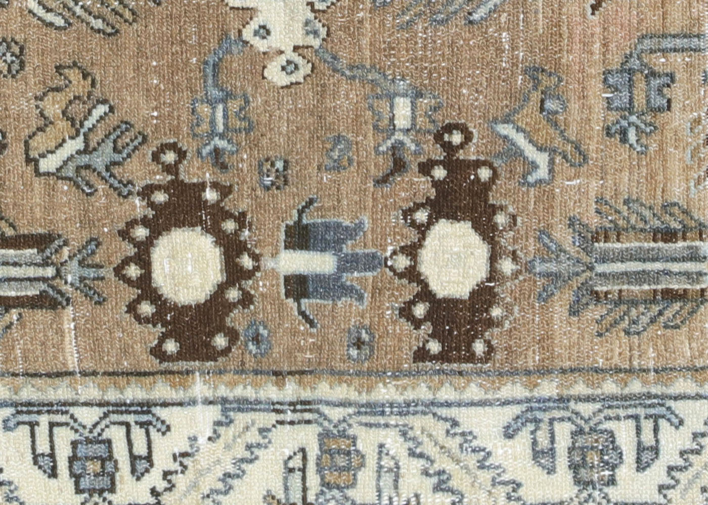 Vintage Persian Melayer Rug - 3'5"' x 6'2"