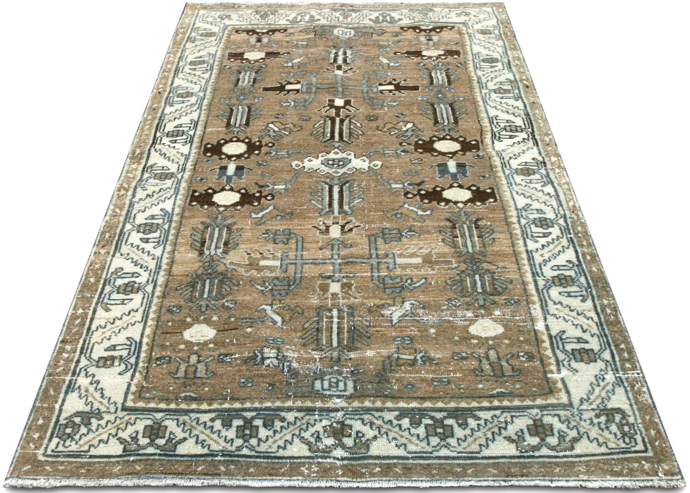 Vintage Persian Melayer Rug - 3'5" x 6'2"