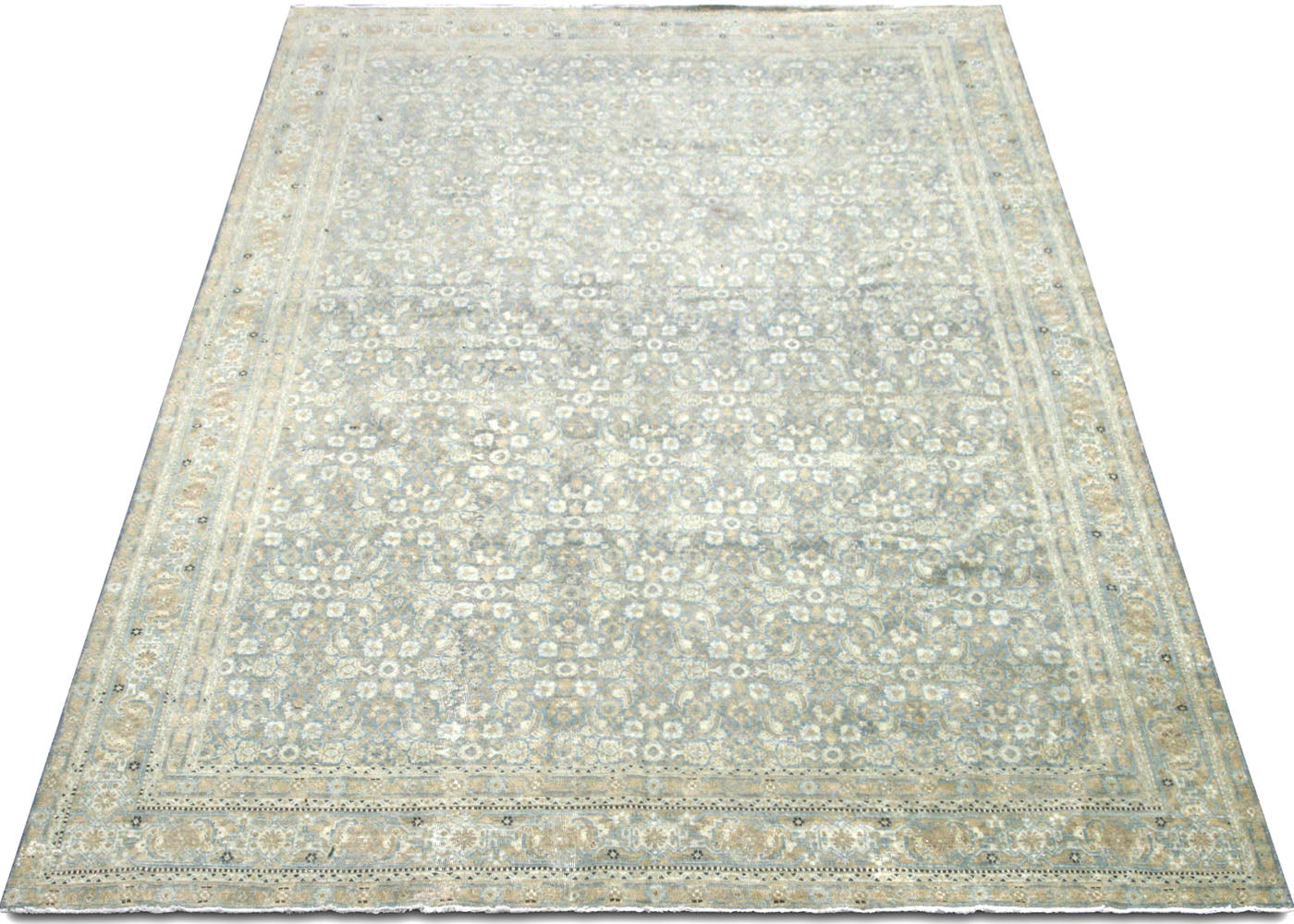 Semi Antique Persian Tabriz Rug - 7'6" x 10'5"