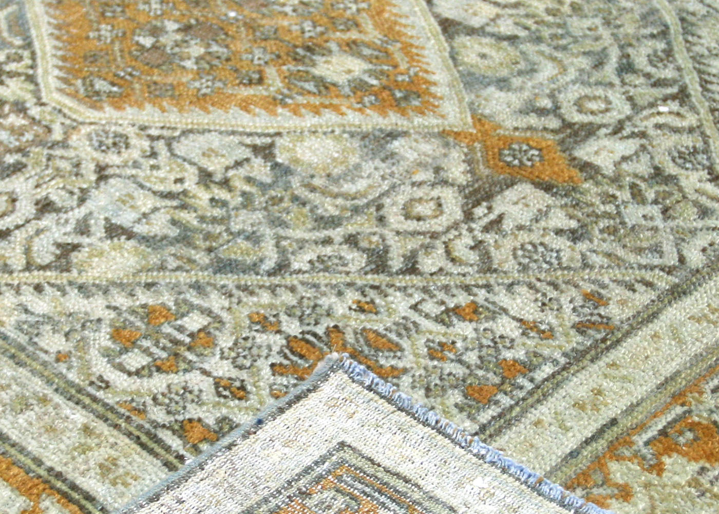 Antique Persian Melayer Runner - 3'6" x 12'9"