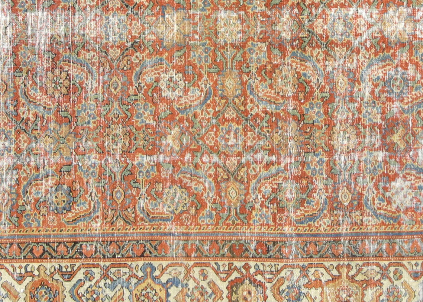 Antique Persian Mahal Rug - 6'6" x 16'5"