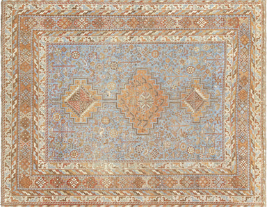 Semi Antique Persian Tabriz Rug - 3'4 x 3'7 — Nalbandian