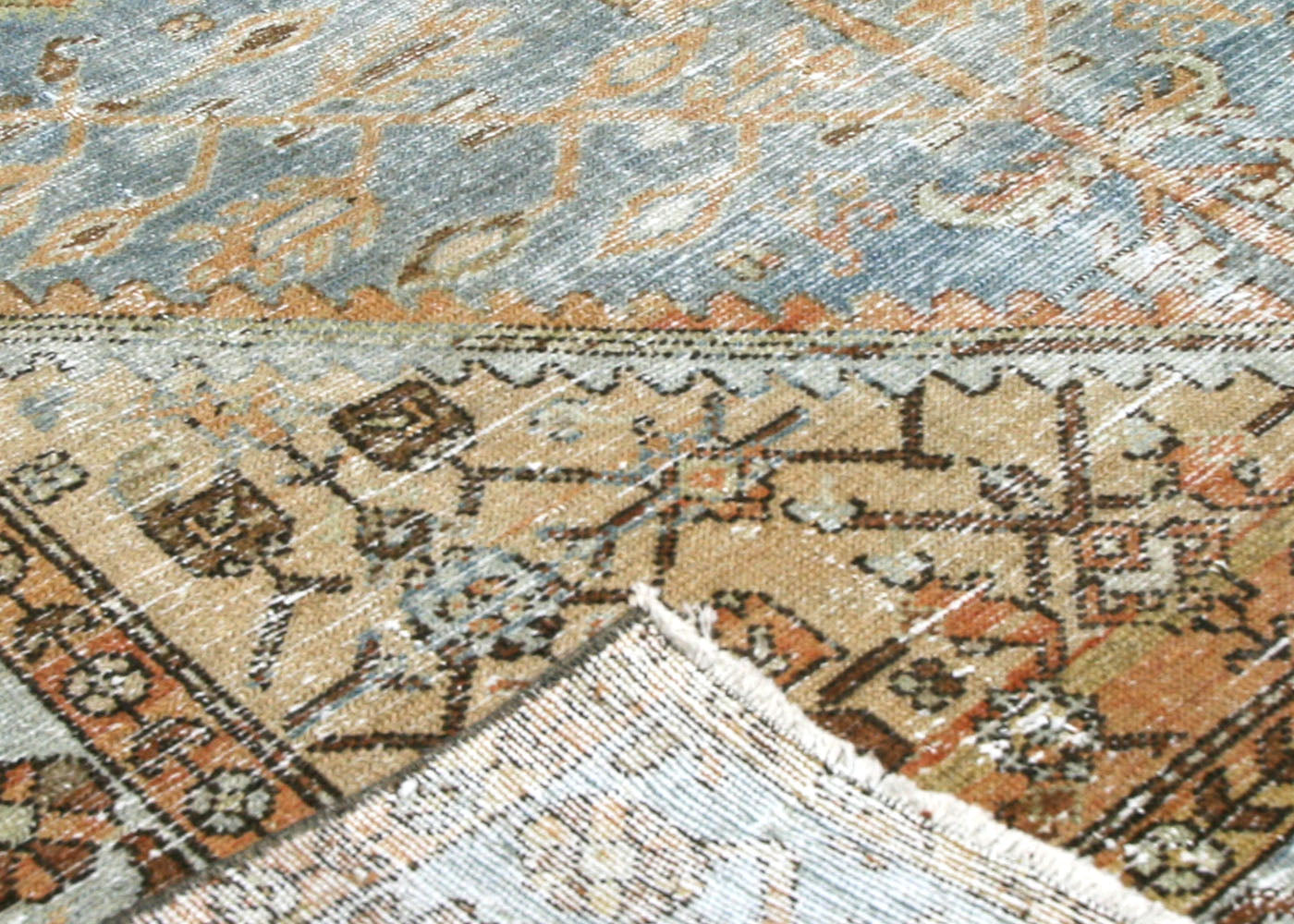 Semi Antique Persian Melayer Rug - 4'6" x 6'6"