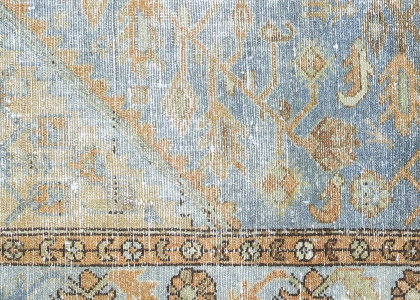 Semi Antique Persian Melayer Rug - 4'6" x 6'6"