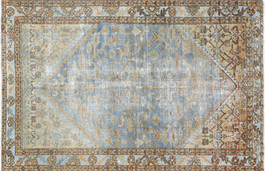 Semi Antique Persian Melayer Rug - 4'6" x 6'6"