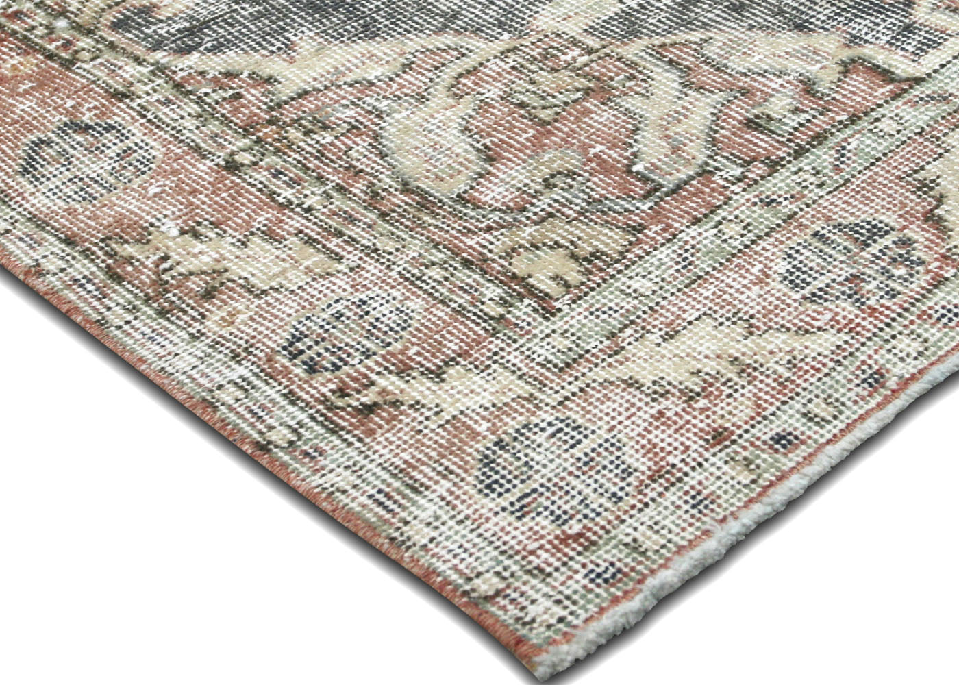 Vintage Turkish Oushak Runner - 2'10" x 11'
