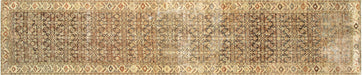 Antique Persian Melayer Runner - 3'4" x 16'3"