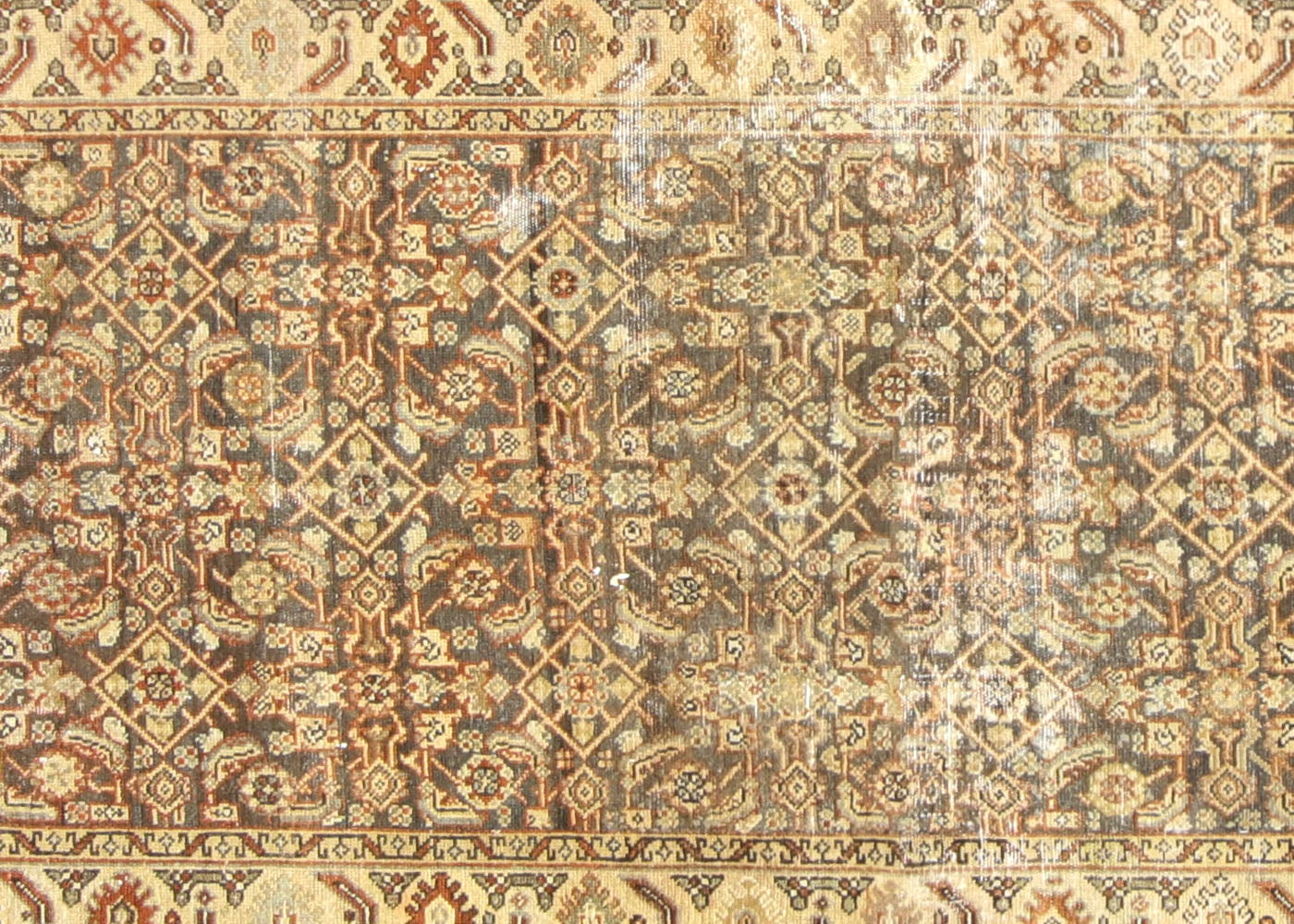 Antique Persian Melayer Runner - 3'4" x 16'3"